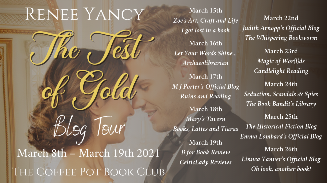 The Test of Gold By Renee Yancy / #Interview #BlogTour @maryanneyarde  @YancyRenee – B for Bookreview